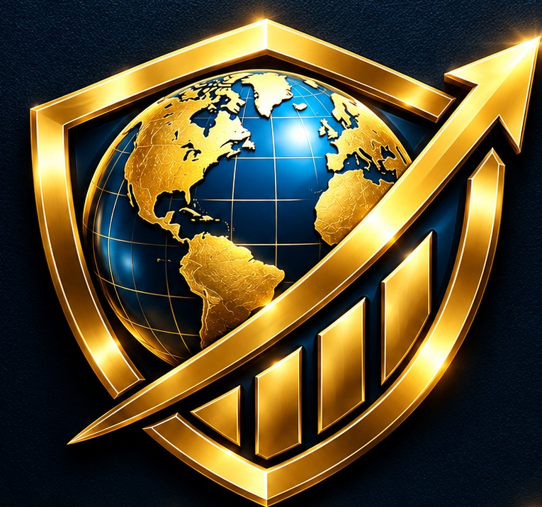 Emmanuel Capital Solutions globe and shield logo